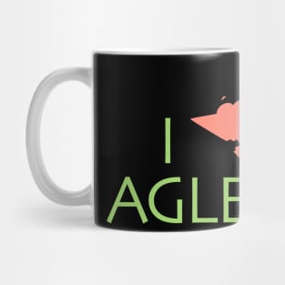 I Love Aglets Mug